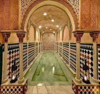 حمامات قصر الحمراء